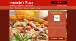Desktop Screenshot of impostos-pizza.com